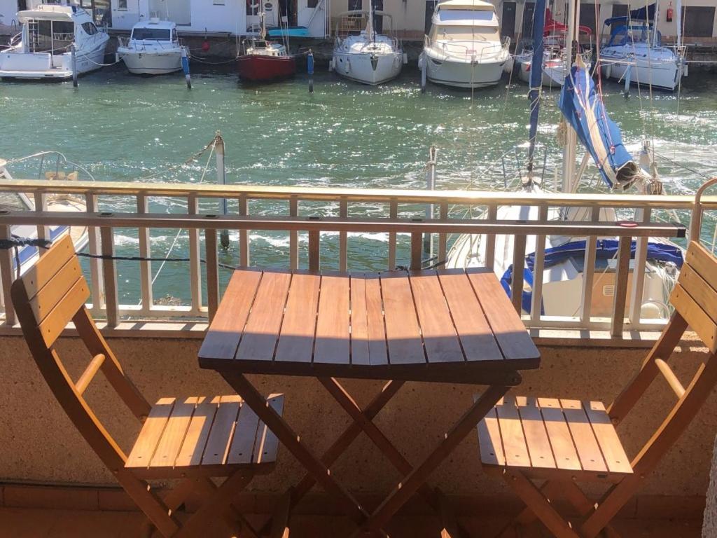 Port Ambar - Apartamento En La Marina De Empuriabrava - Balcon Con Vistas Al Canal - Playa - Wifi Exteriör bild